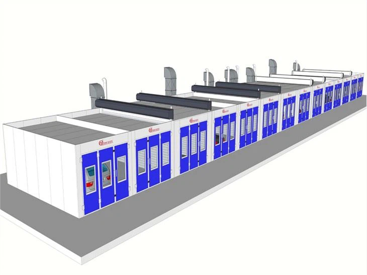 Automobilový lakovací systém